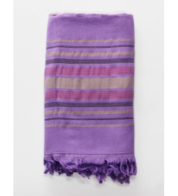 BEACH TOWEL PURPLE 70X160...