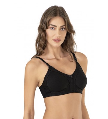 BRA WITH SUPPORT BLACK 351MAY