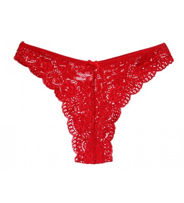 BRAZIL ALL LACE RED 5860K