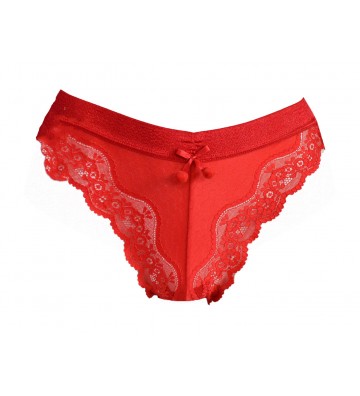 WOMEN'S BRIEFS RED WITH...