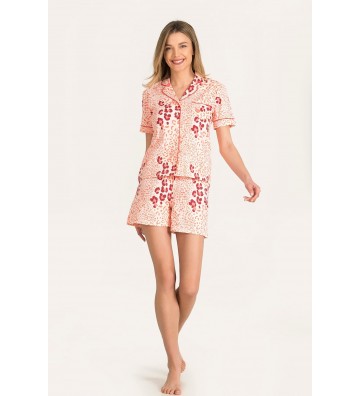 BABY DOLL WOMEN'S PINK LEOPARD 67103