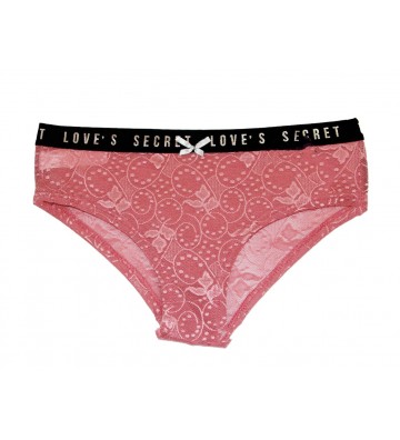 WOMEN'S BOXER WITH LACE...