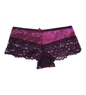 WOMEN'S BOXERS WITH PURPLE...