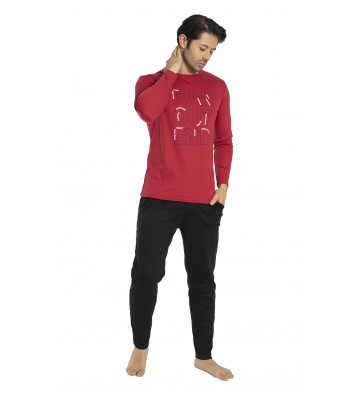 MEN'S WINTER PAJAMAS "RUN...