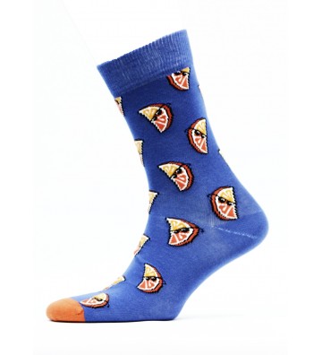 MEN'S SOCKS WITH ORANGE...