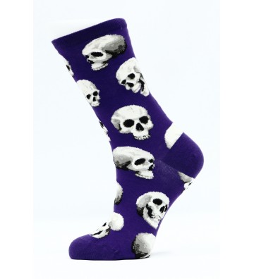WOMEN'S SOCKS WITH SKULL...