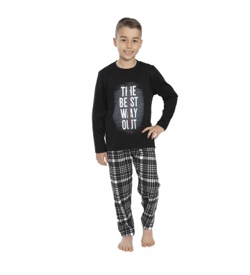 BOY'S JERSEY 8-16 BLACK...