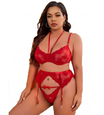 LINGERIE SET BIG SIZE WITH...