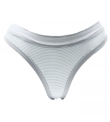 WOMEN'S THONG COTTON GREY...
