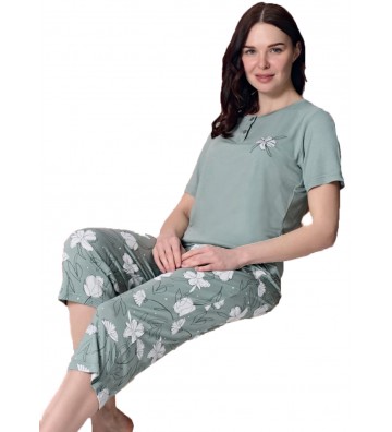 WOMEN'S SUMMER PAJAMAS MINT...
