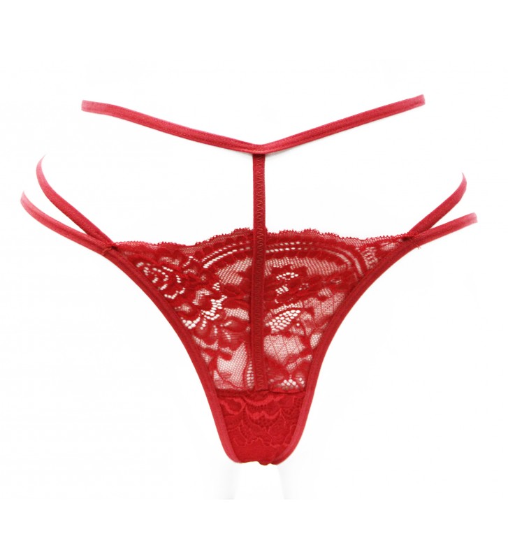 下着・アンダーウェア the red thread S ring tanga beige THEREDTHREAD/ザレッドスレッド】S ring tanga