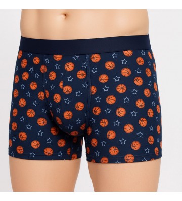 BOXER MEN'S COTTON WITH...