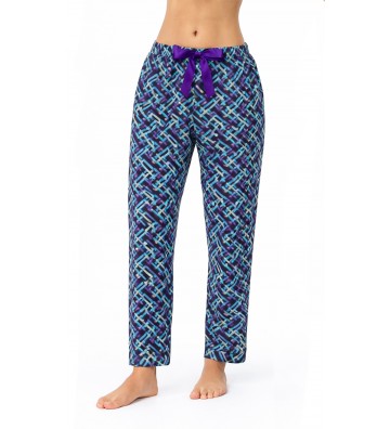 PAJAMAS PANTS WOMEN'S BLUE...