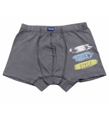 BOY'S BOXER WITH ANTHRACITE...