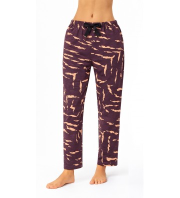 PAJAMAS PANTS WOMEN'S BROWN...