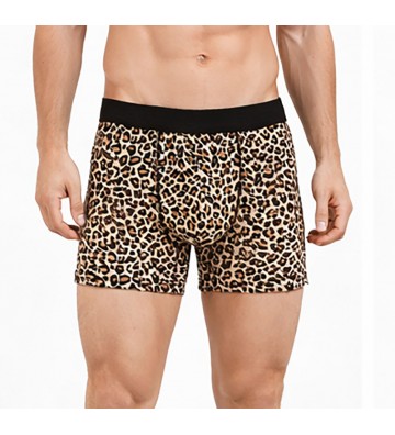 MEN'S BOXERS WITH LEOPAR...