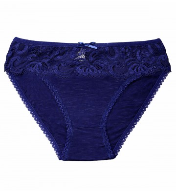 WOMEN'S BLUE PANTIES 4378MPL
