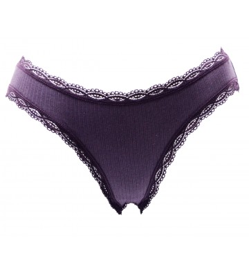WOMEN'S PURPLE BRIEFS 4343MOV