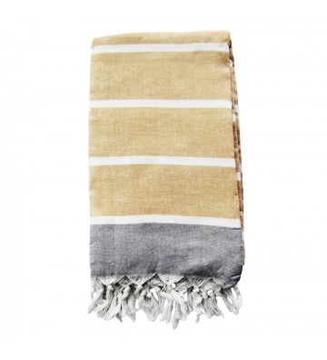 BEACH TOWEL 100X170cm BEIGE...