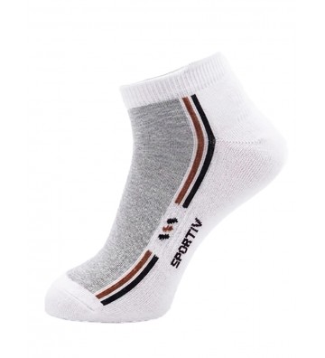 MEN'S COTTON SOCK WHITE MPR21