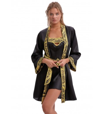 BABY DOLL SET WITH BLACK...