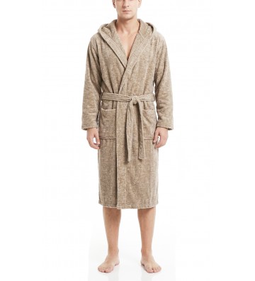 BATHROBE COTTON WITH HOODED...