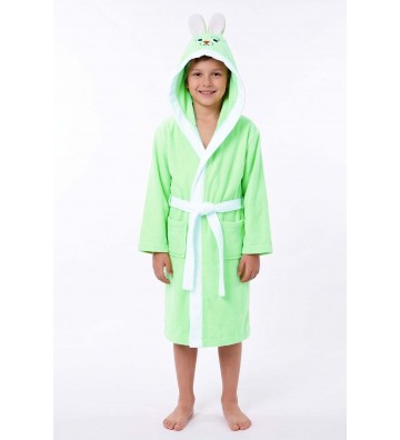 BABY BATHROBE COTTON WITH...