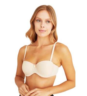 BRA WITH UNDERWIRE BEIGE...