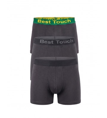 MEN'S BOXER 3PCS BLACK 230MAY