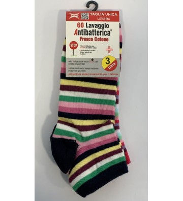 WOMEN'S SOCKS 3 PCS. STRIPE...
