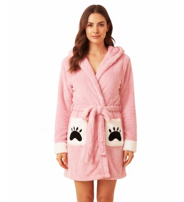 WOMEN'S FLEECE ROMPER WITH...