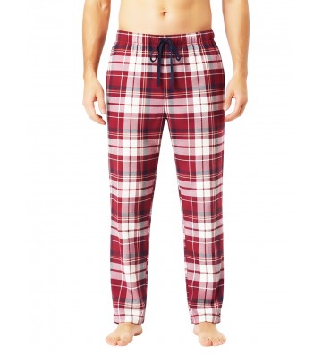 PAJAMAS PANTS MEN'S PLAID...