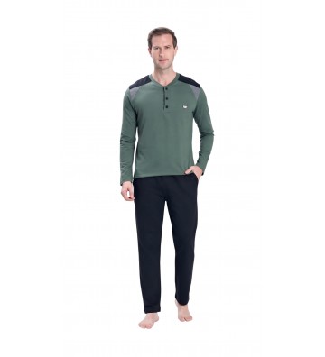 MEN'S WINTER PAJAMAS KHAKI...