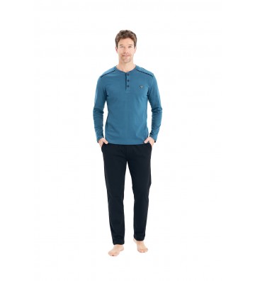 MEN'S WINTER PAJAMAS PETROL...