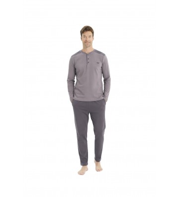 MEN'S WINTER PAJAMAS GREY 2203