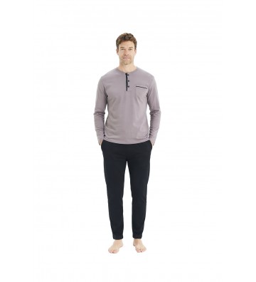 MEN'S WINTER PAJAMAS GREY 2205