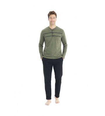 MEN'S WINTER PAJAMAS KHAKI...