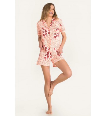 BABY DOLL WOMEN'S PINK LEOPARD 67103