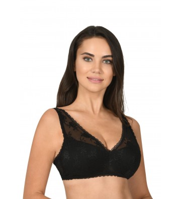 BRA ALL WITH LACE BLACK 370MAY