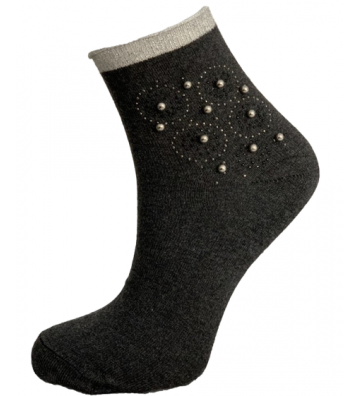 WOMEN'S SOCKS WITH PEARLS...